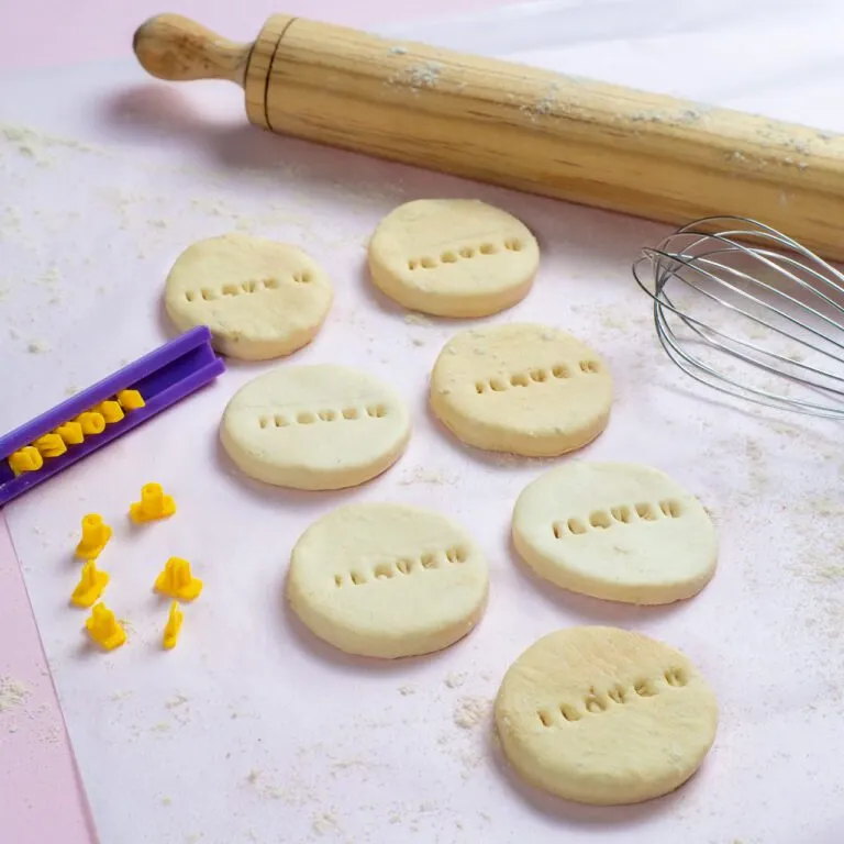 Marcadores de Letras y Numeros para Pastel