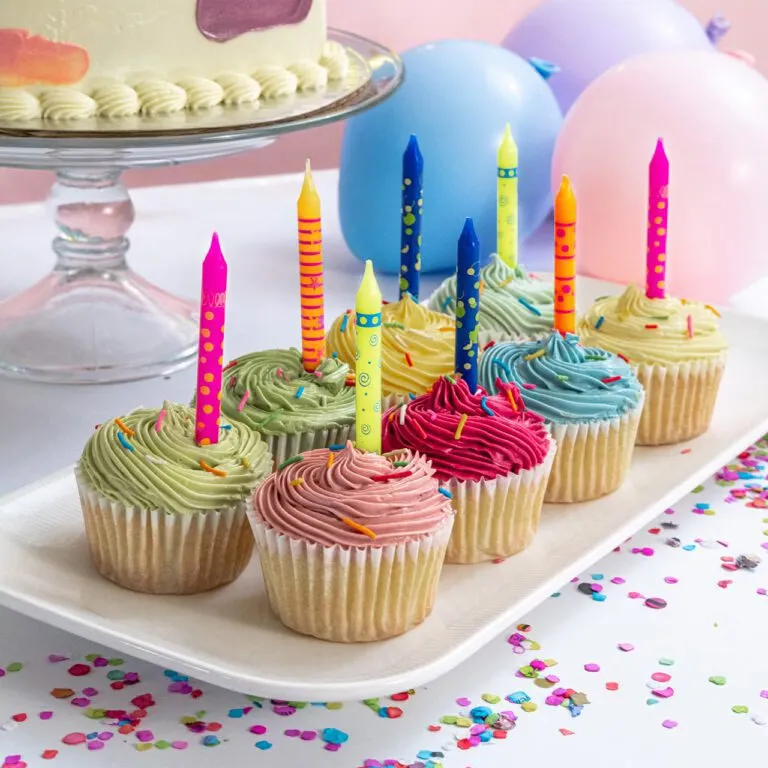 Velas con Decoración para Fiesta