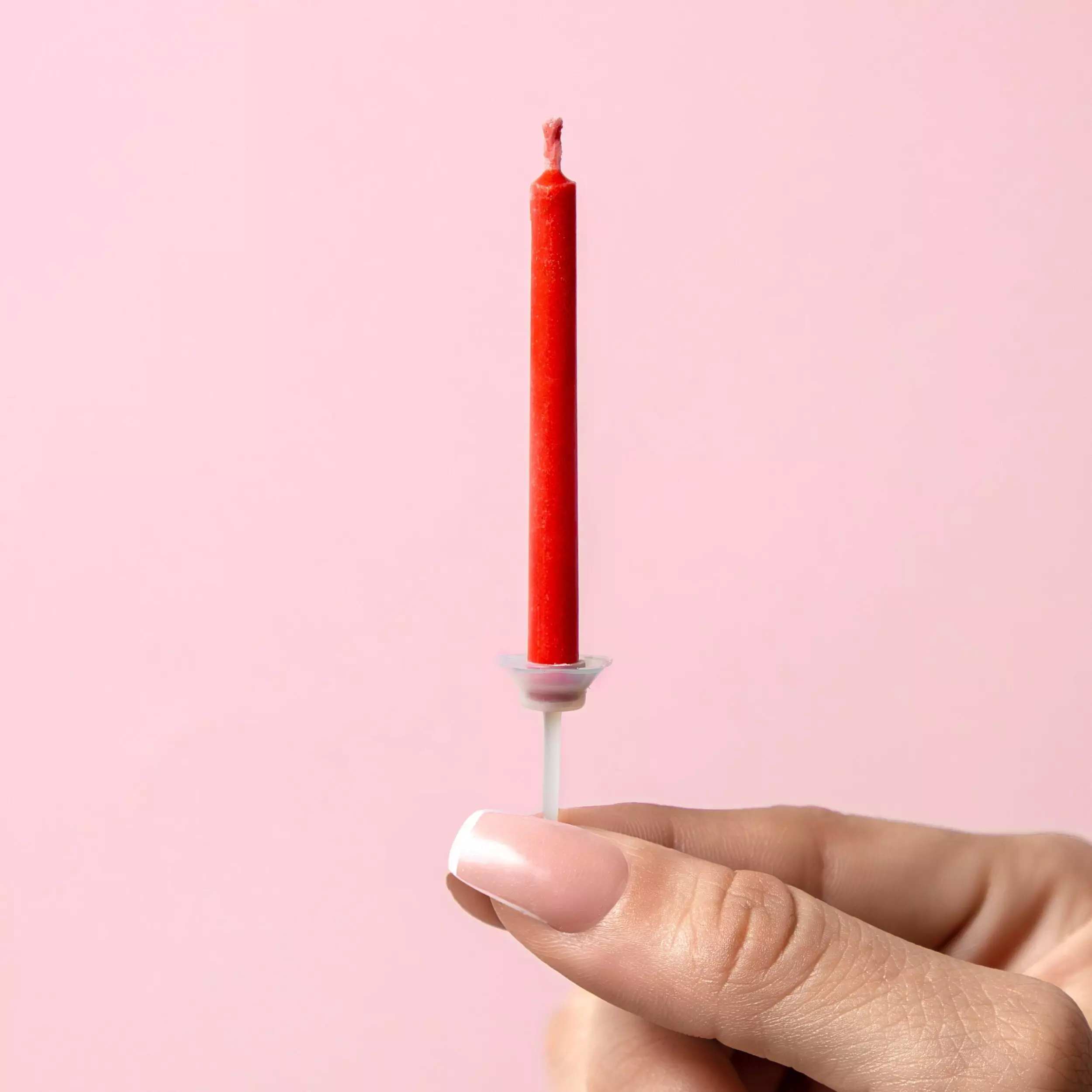 Velas con Flamas de Colores para Pastel