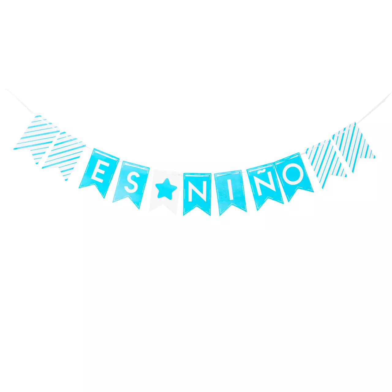 Letrero Es Niño Decorativo para Baby Shower