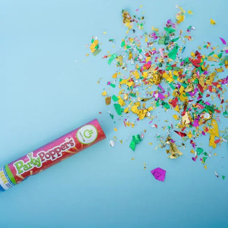 Party Poppers Multicolor